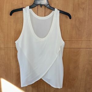 Hawaii Blue Ginger Reversible White Tank Size XXL